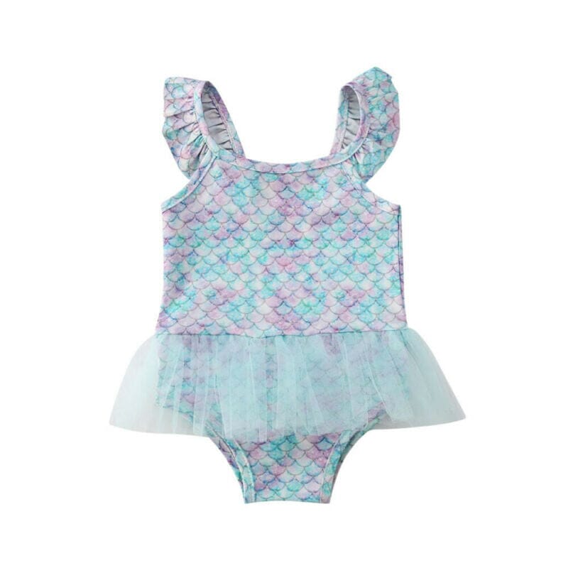 Maiô Infantil Sereia Sainha